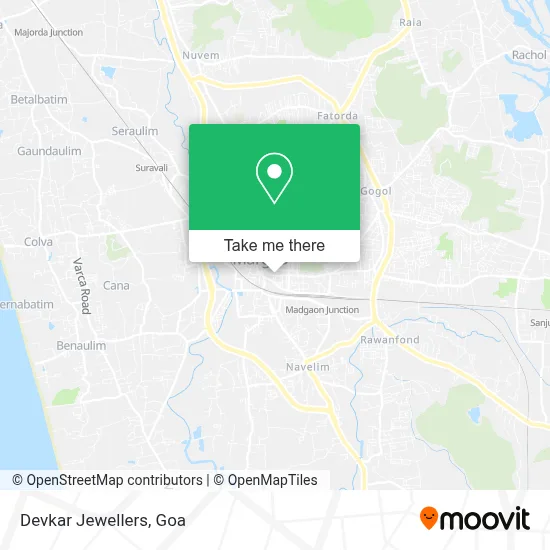 Devkar Jewellers map
