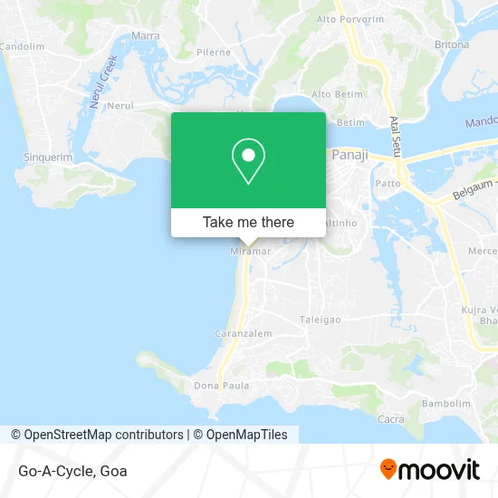 Go-A-Cycle map