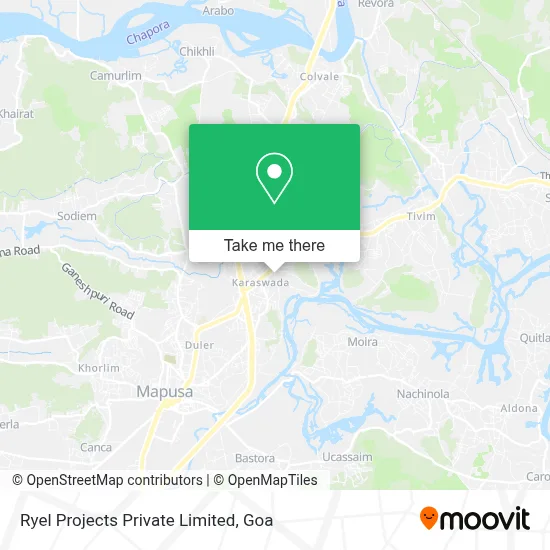 Ryel Projects Private Limited map