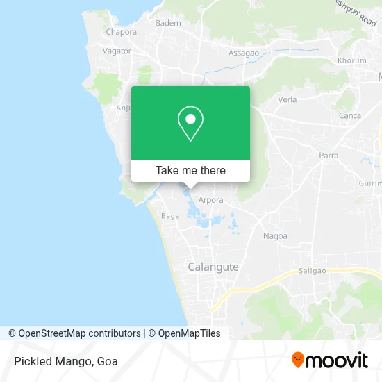 Pickled Mango map
