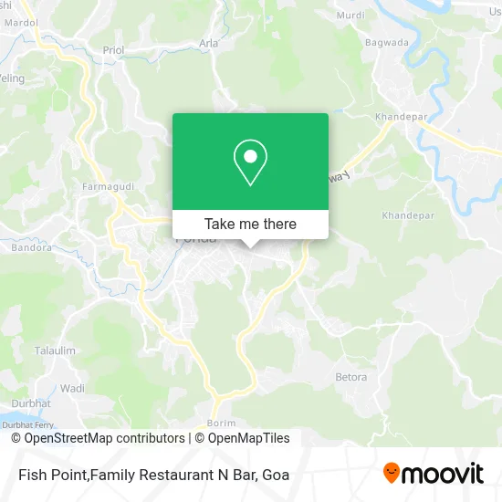 Fish Point,Family Restaurant N Bar map