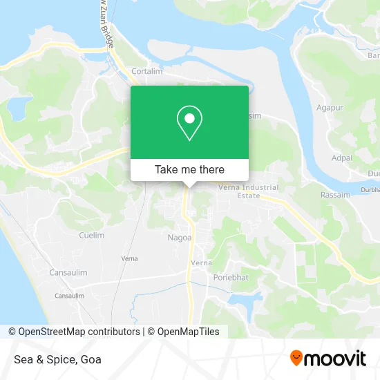 Sea & Spice map