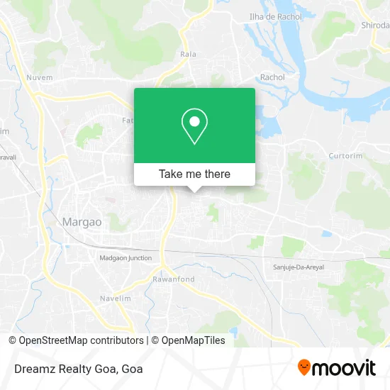 Dreamz Realty Goa map