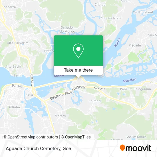 Aguada Church Cemetery map