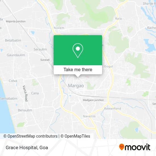 Grace Hospital map
