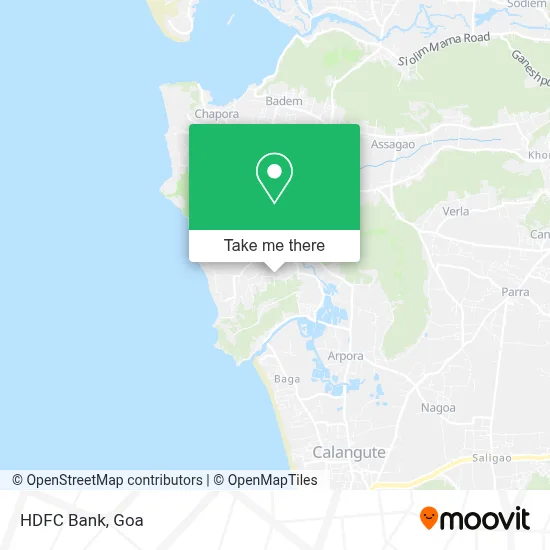 Hdfc Bank map