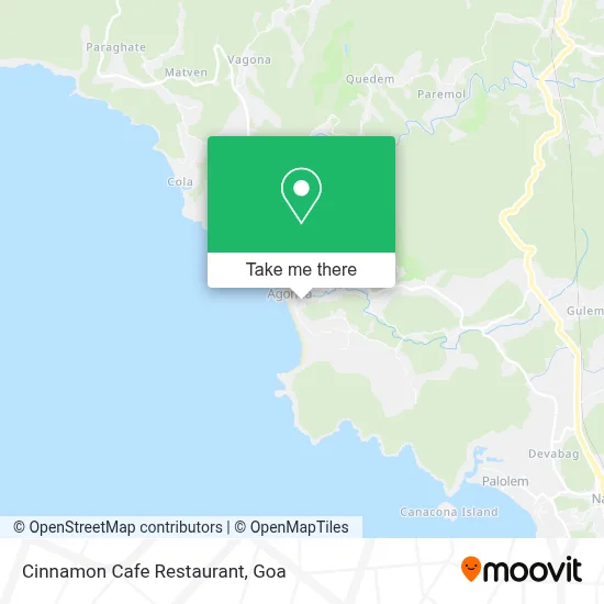Cinnamon Cafe Restaurant map