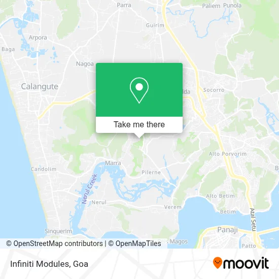 Infiniti Modules map