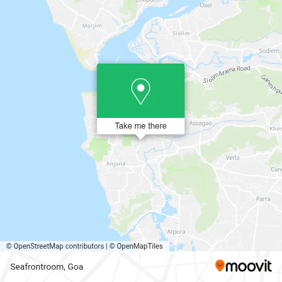 Seafrontroom map