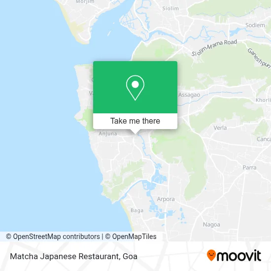 Matcha Japanese Restaurant map