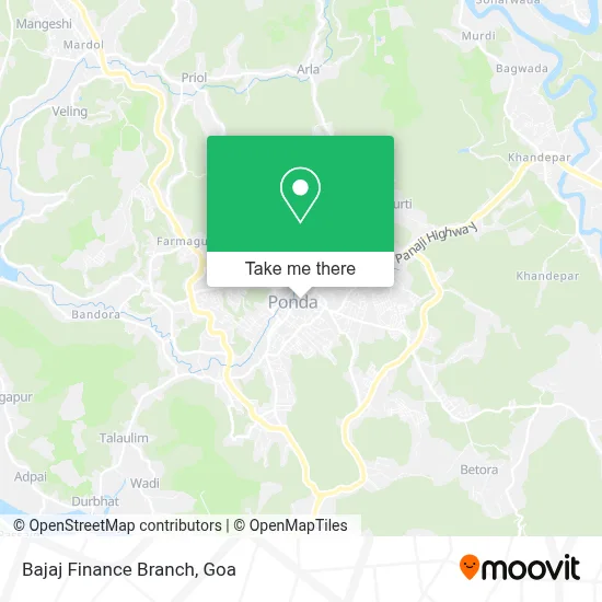 Bajaj Finance Branch map