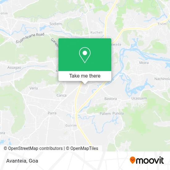 Avanteia map