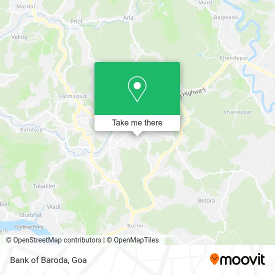 Bank Of Baroda map