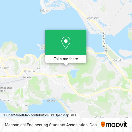 Mechanical Engineering Students Association map