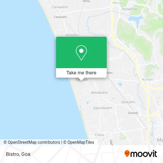 Bistro map