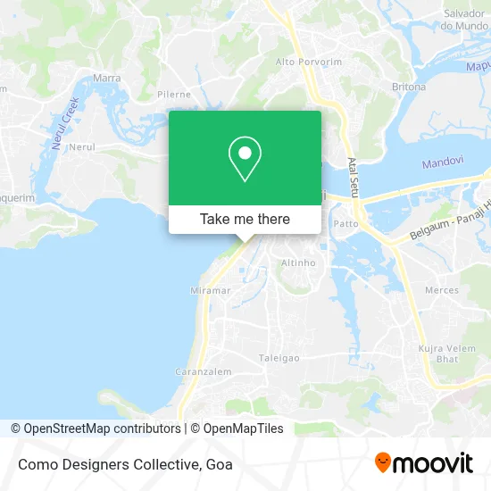 Como Designers Collective map