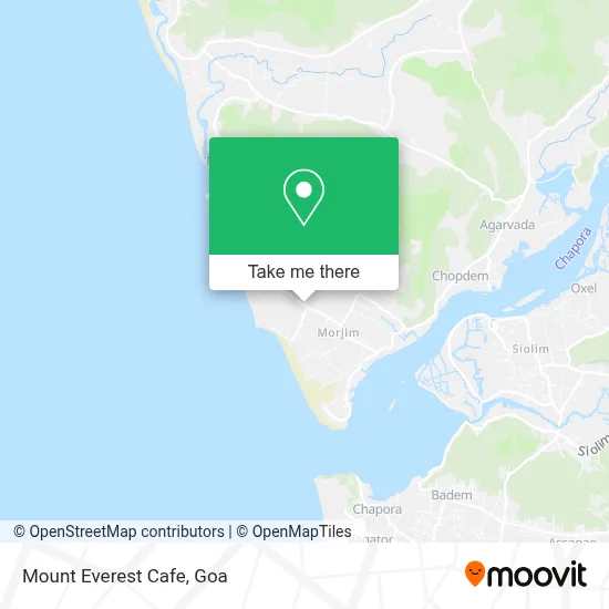 Mount Everest Cafe map