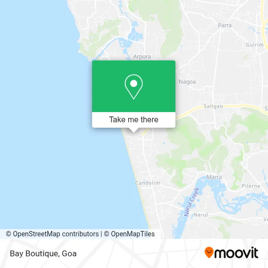 Bay Boutique map