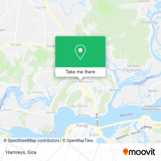Hamleys map