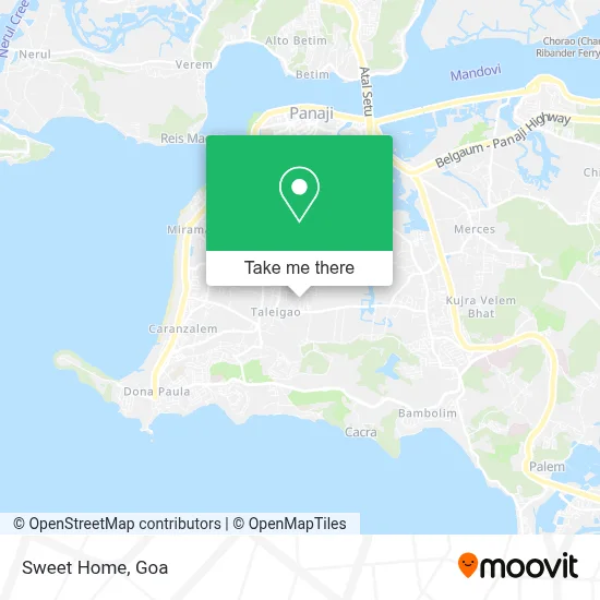 Sweet Home map