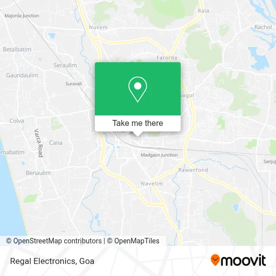 Regal Electronics map