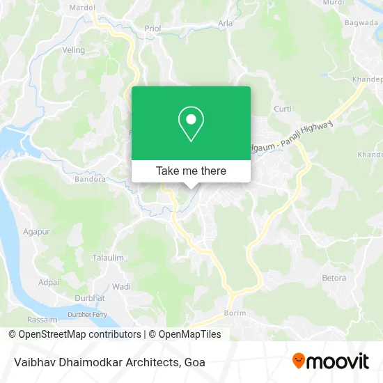 Vaibhav Dhaimodkar Architects map
