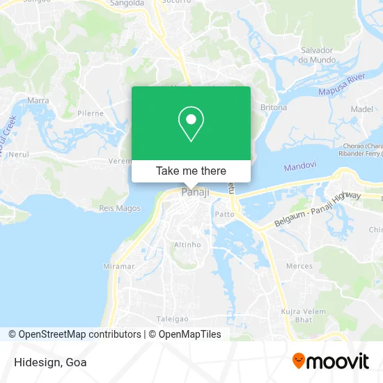 Hidesign map