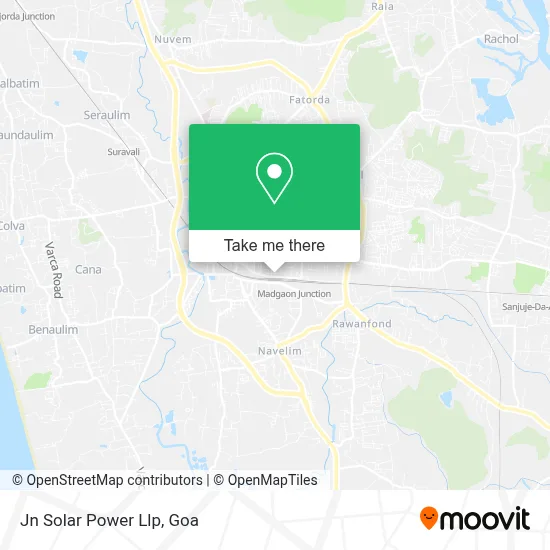 Jn Solar Power Llp map