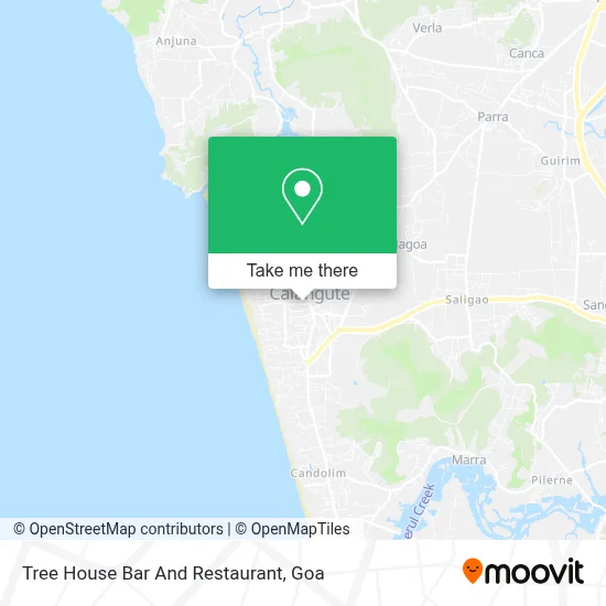 Tree House Bar And Restaurant map