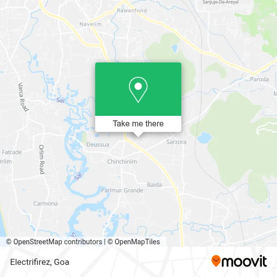 Electrifirez map