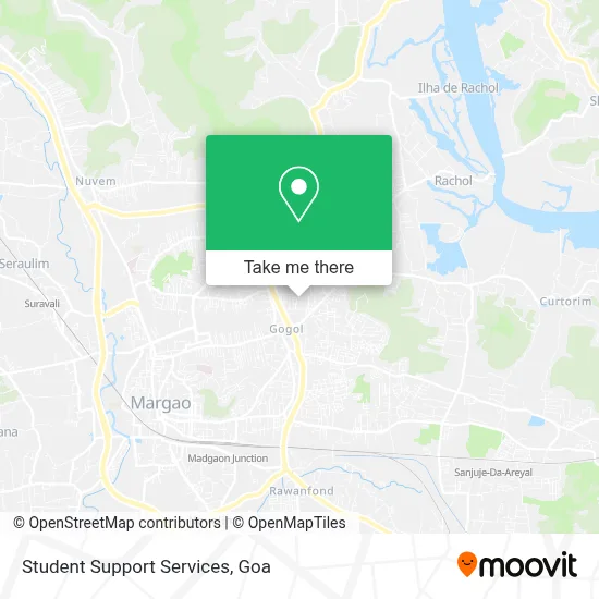Student Support Services map