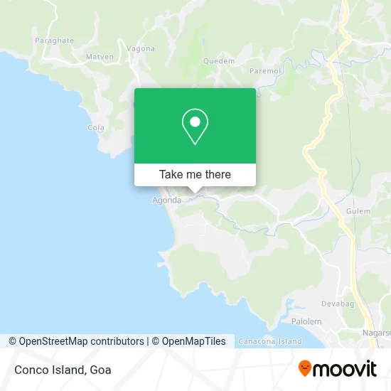 Conco Island map