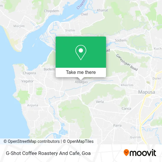G-Shot Coffee Roastery And Cafe map