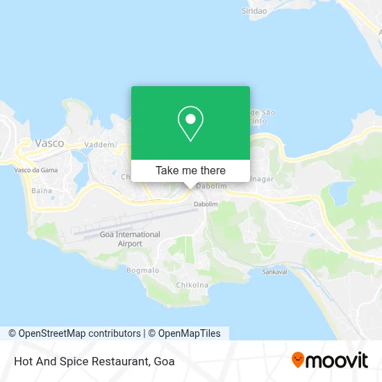 Hot And Spice Restaurant map