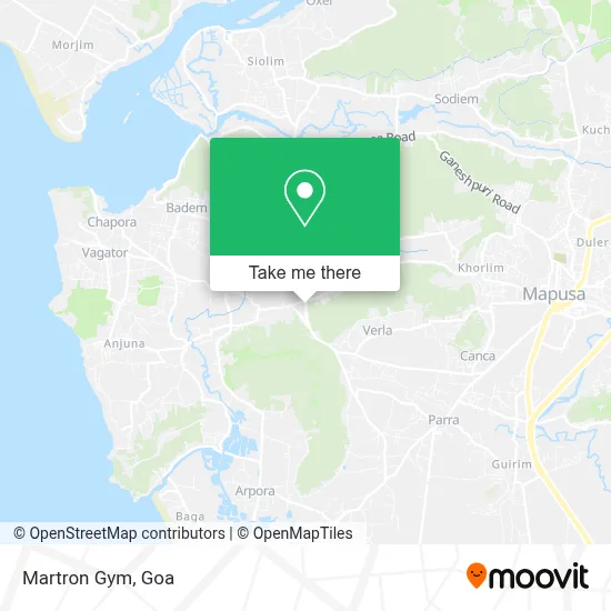 Martron Gym map
