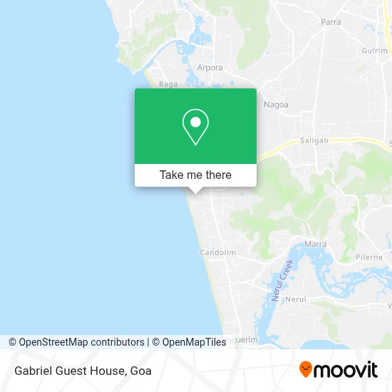 Gabriel Guest House map
