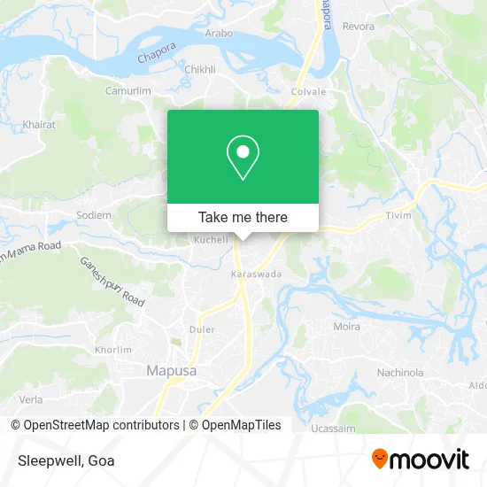 Sleepwell map