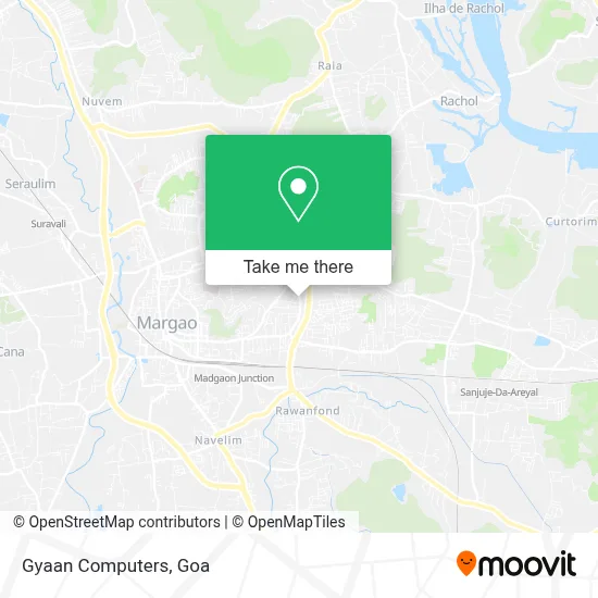 Gyaan Computers map