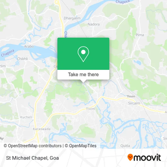 St Michael Chapel map