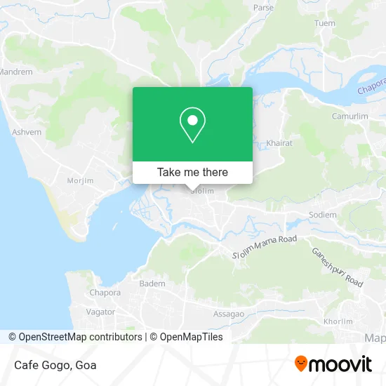 Cafe Gogo map