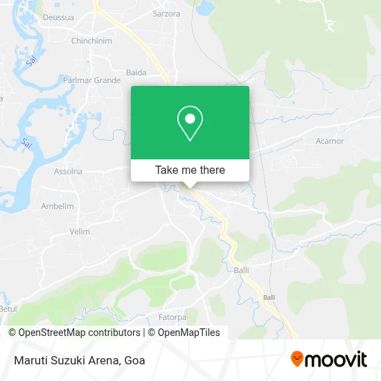 Maruti Suzuki Arena map