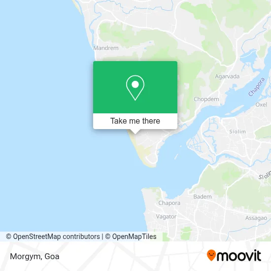 Morgym map