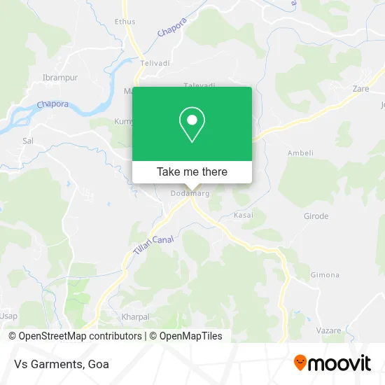 Vs Garments map