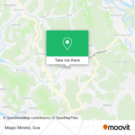 Magic Moviez map
