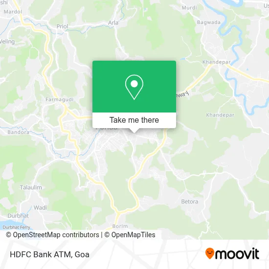 Hdfc Bank Atm map