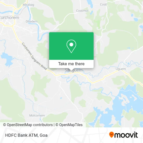 Hdfc Bank Atm map