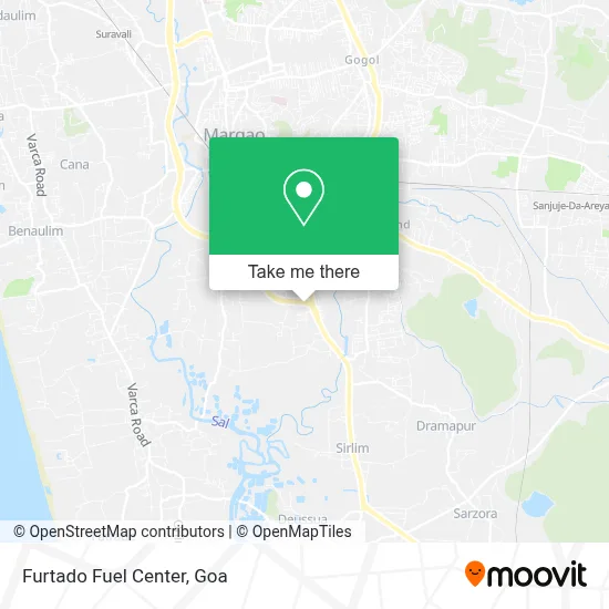 Furtado Fuel Center map
