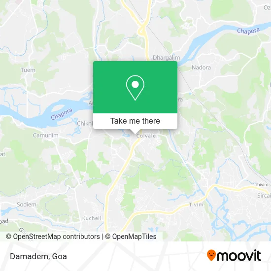 Damadem map
