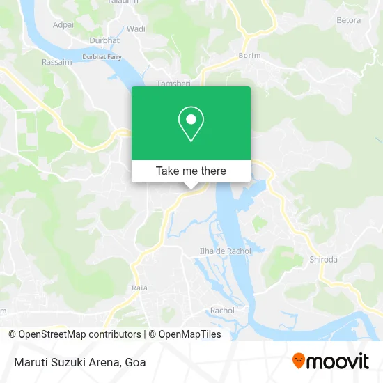 Maruti Suzuki Arena map