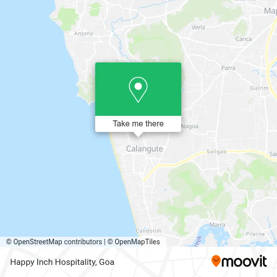 Happy Inch Hospitality map
